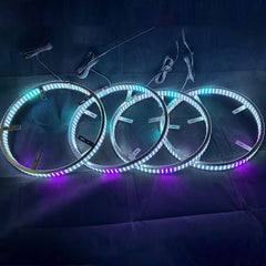 4 ROW RGB(dual side)Wheel Lights Kit