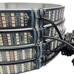 4 ROW RGBW (single side) wheel light kits