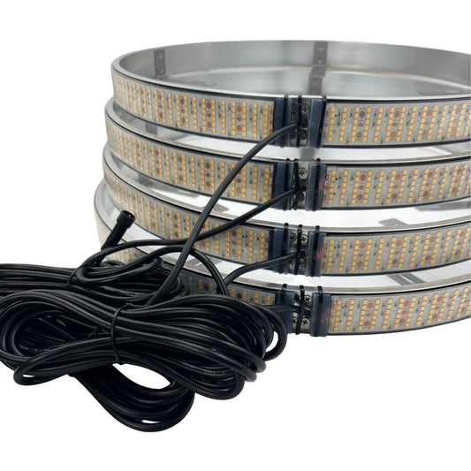 🏎️ Illuminate Your Ride: The Ultimate 6-Row Dual-Color Wheel Light Upgrade
