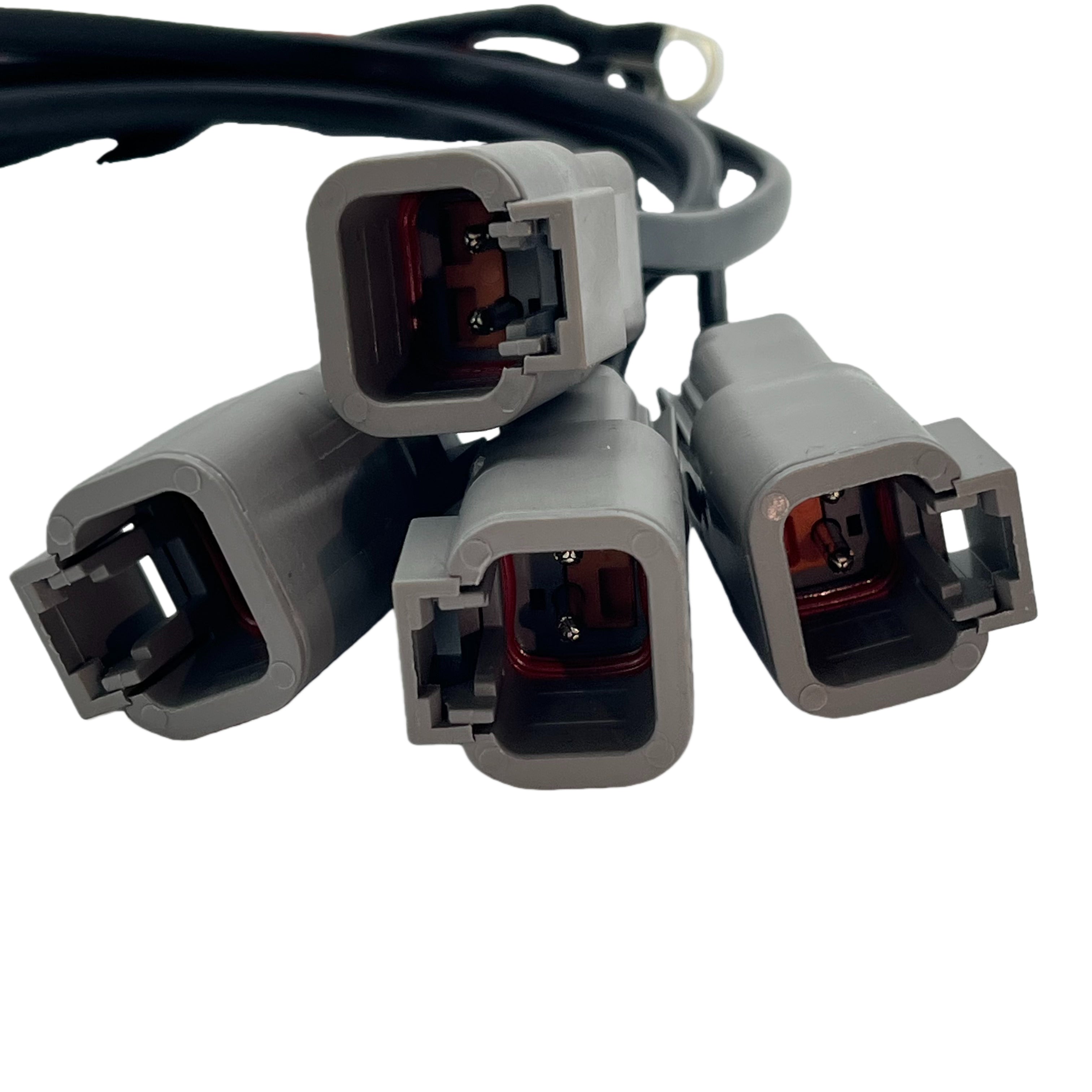 200 300 500 cm LED Extension Cable Wire Set for LED RGB Rock Light Wheel Light