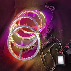 4 ROW RGB(dual side)Wheel Lights Kit