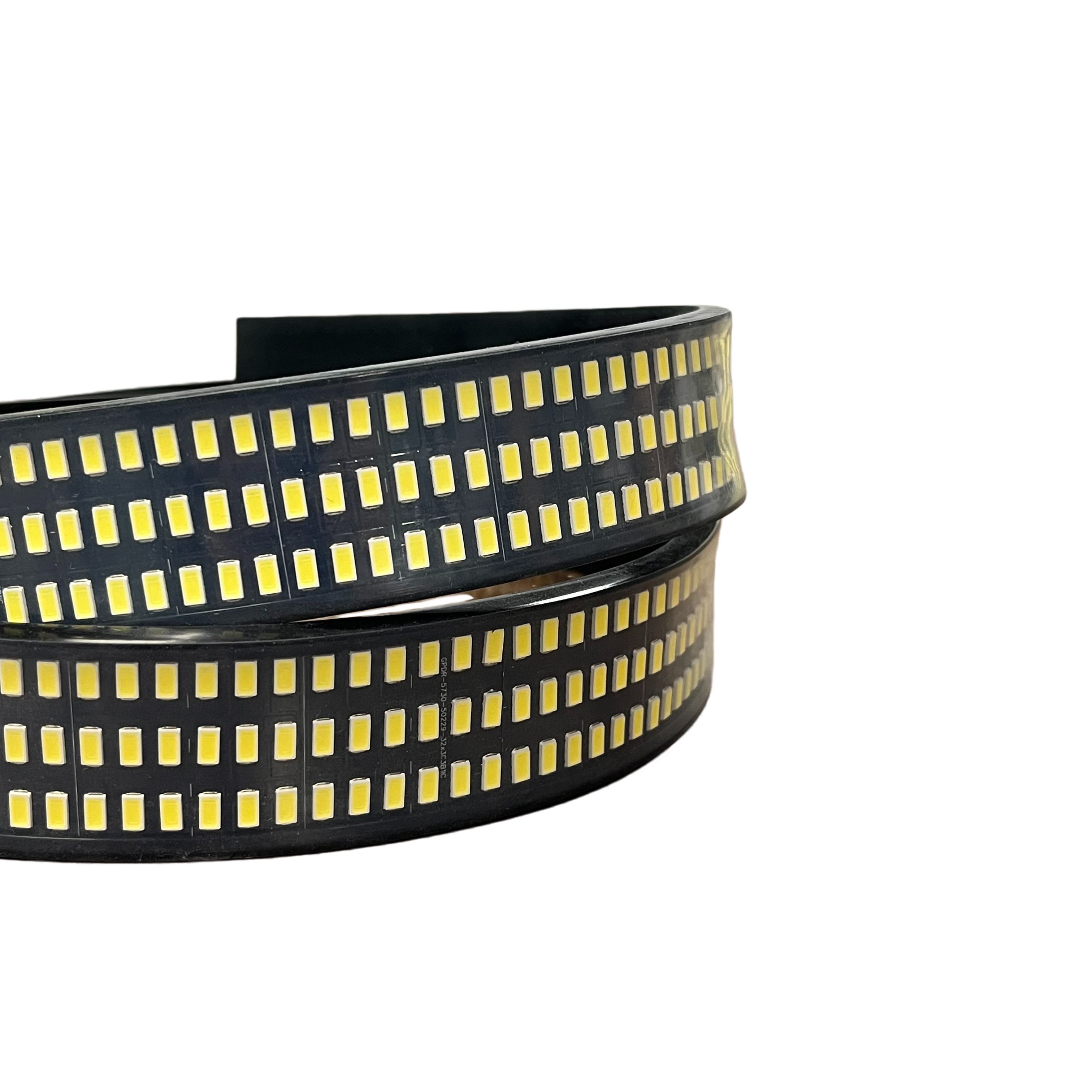 Pure White 3 Row LED Wheel Light Strip