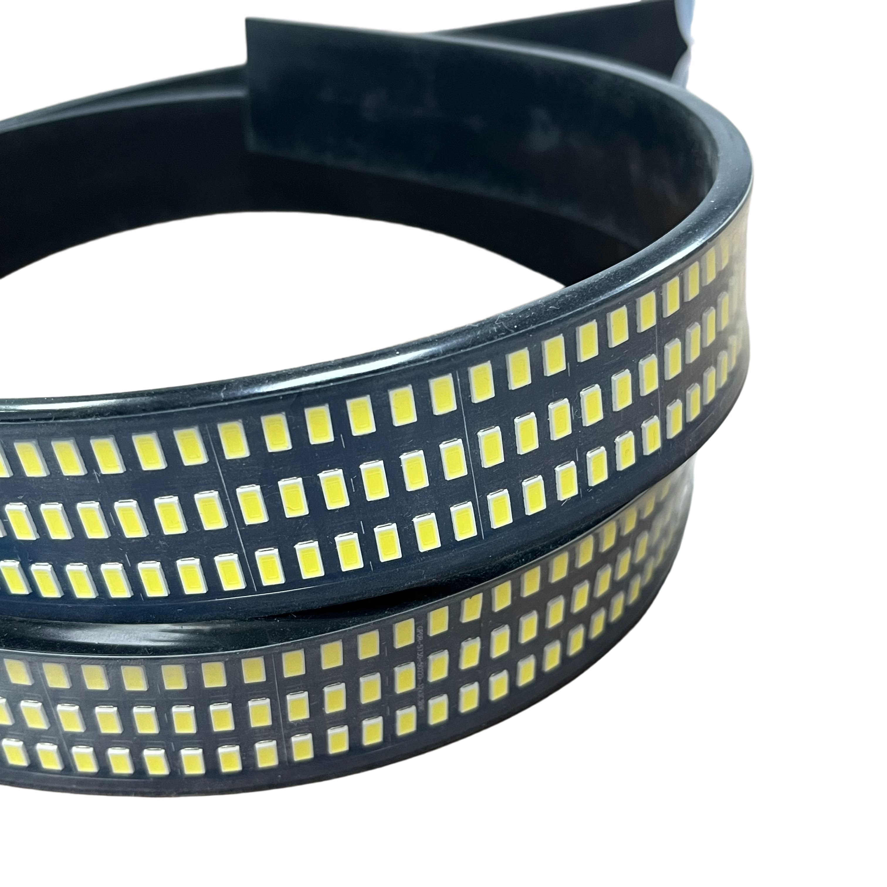 Pure White 3 Row LED Wheel Light Strip