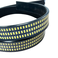 Pure White 3 Row LED Wheel Light Strip
