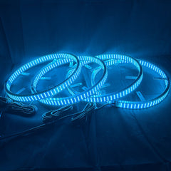 4 ROW RGBW (dual side) Wheel Lights Kit