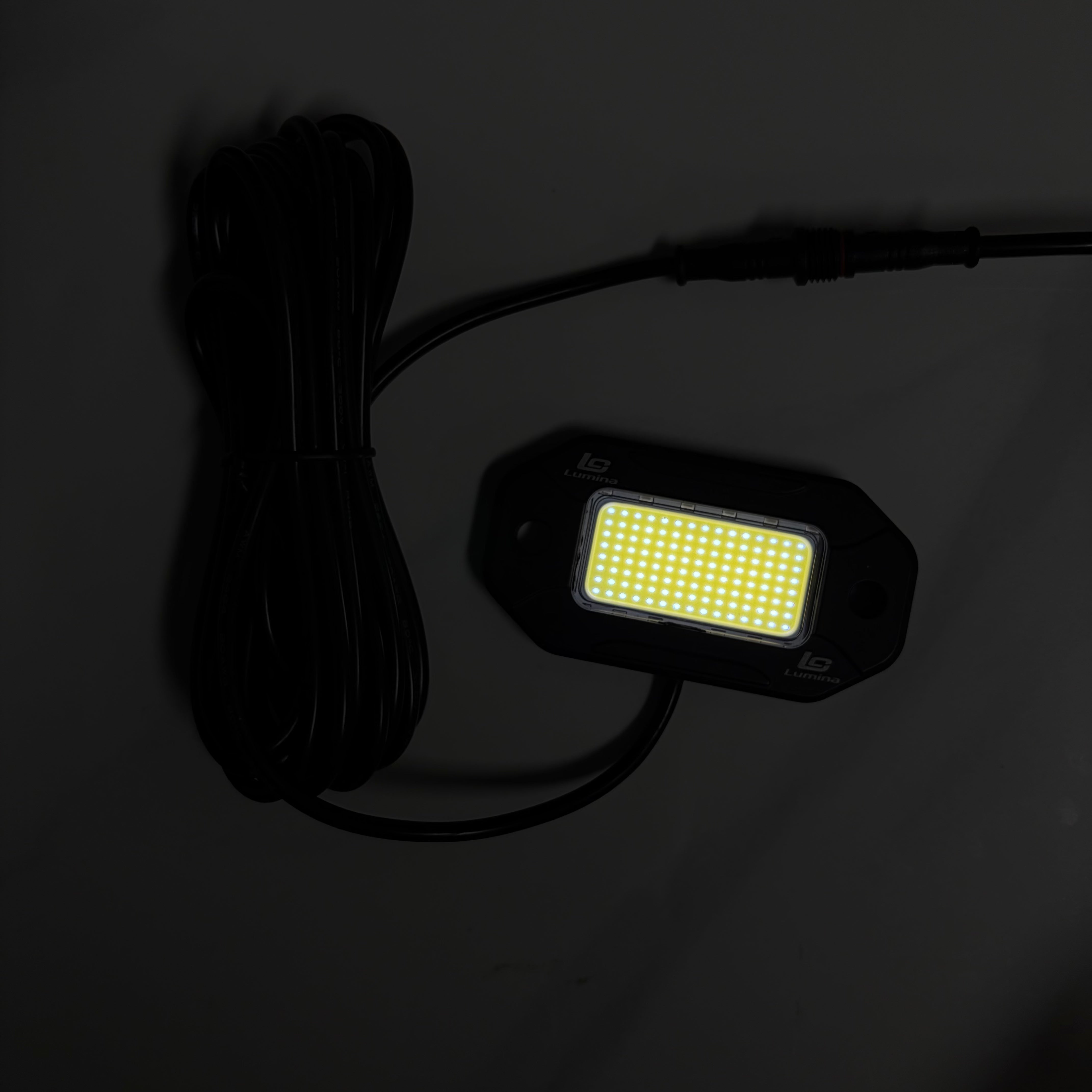 120 LED Plug & Play Extreme Brightness COB White Rock Light Kit